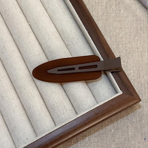 MIO senza pieghe 6.5cm fermagli per capelli senza piegatura tornante colorato per le donne ragazze accettano la resina semplice personalizzata professionale senza piega - Product Image 5