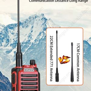 BAOFENG UV98 Pro Waterproof Radio Handheld Ham <b>Walkie</b> <b>Talkie</b> VFH UFH Transceiver Long Range Two-Way Radios BFUV-98PRO - Product Image 4