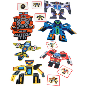 Jeu <span class=keywords><strong>de</strong></span> construction en bois en gros, blocs à assembler, puzzle éducatif amusant, jouet interactif parent-enfant, jeu <span class=keywords><strong>de</strong></span> table - Product Image 6