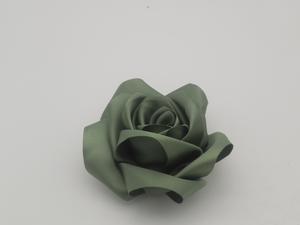 11 ، إكسسوارات شعر للفتيات ، زخارف زهرية لحرف يدوية ، دبابيس شعر من الساتان 17 لونًا - Product Image 6