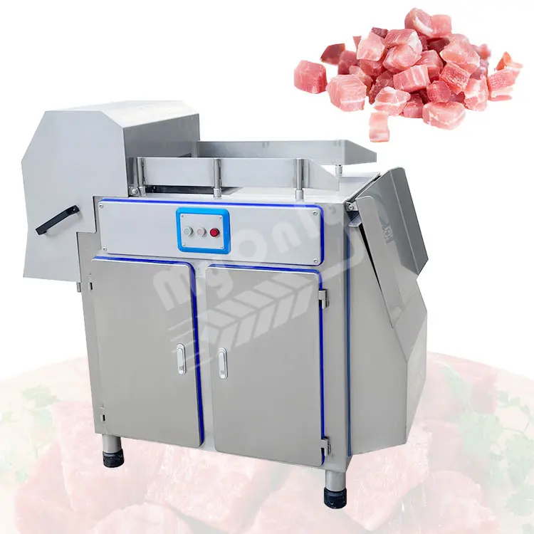 MYONLY-Cortador de carne de res congelado automático, cortador de cubitos cuadrados para estofado de cerdo
