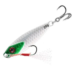 Leurre de pêche <span class=keywords><strong>BUBBA</strong></span> LSZ063 en métal, type cuillère, 10g-30g, pour eau salée et rivières, idéal pour la pêche au jigging de bar, thon, brochet et tilapia - Product Image 1