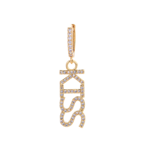 Boucles d'oreilles pendantes de luxe HAPPY LOVE <span class=keywords><strong>MAMA</strong></span> pour femmes, style européen et américain, serties de diamants, design long et exagéré, vente chaude - Product Image 6