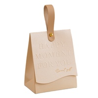 Boîte de papier d'emballage avec logo en relief de haute qualité pour bonbons de mariage chocolat collation gelée sucre avec votre propre design