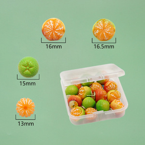 Suministro de fábrica: Nuevas 15 tachuelas de plástico naranja para manualidades, estilo académico, decorativas para pizarras y periódicos, con forma de fruta, venta al por mayor desde China. - Product Image 1