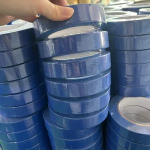 Đông quan nhà máy khuyến mại UV masking tape Jumbo cuộn màu Xanh băng họa sĩ trong nhà và ngoài trời màu masking tape