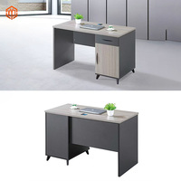 Meuble de rangement en bois pour bureau, avec 3 portes vitrées supérieures, verrouillable, pour documents et livres, montage facile
