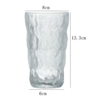 Jarra de Cerveza de Vidrio con Diseño Glaciar de 360 ml, Personalizada, Unisex, Reutilizable y Apta para Alimentos, para Bodas, Fiestas y Regalos