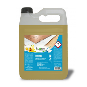 Detergente Líquido Ecológico Deodor Marmi E Parquet 12x1 Lt para Revitalizar Pisos de Mármol, Terracota y Parquet - Product Image 1