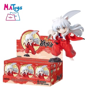 POP MART <span class=keywords><strong>Inuyasha</strong></span>: La Serie Viaje de Sengoku - Figuras de Caja Sorpresa, Juguete Coleccionable de Moda, Adorno de Escritorio, Regalo para Fans del Anime - Product Image 1