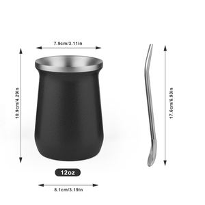 El Kit <span class=keywords><strong>de</strong></span> yerba <span class=keywords><strong>mate</strong></span> incluye 1 <span class=keywords><strong>taza</strong></span> <span class=keywords><strong>de</strong></span> <span class=keywords><strong>mate</strong></span>, 1 pajita, 1 frasco térmico con tapones la calabaza <span class=keywords><strong>de</strong></span> yerba <span class=keywords><strong>mate</strong></span> <span class=keywords><strong>de</strong></span> acero inoxidable incluye tapa - Product Image 5