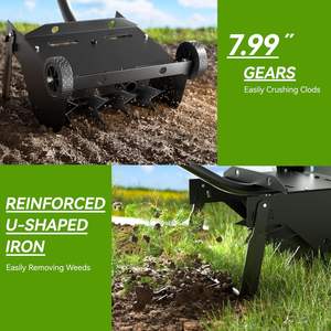 Aireador de césped <span class=keywords><strong>Manual</strong></span> de alta resistencia, aireador de punta de césped, <span class=keywords><strong>escarificador</strong></span> de punta de césped, aireador de punta de patio - Product Image 2