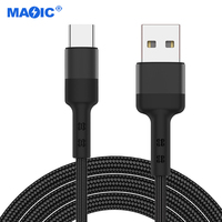 Cables Accesorios de uso común Aleación de aluminio Trenzado Tipo C a USB Cable de carga rápida 5A Cable de carga USB C