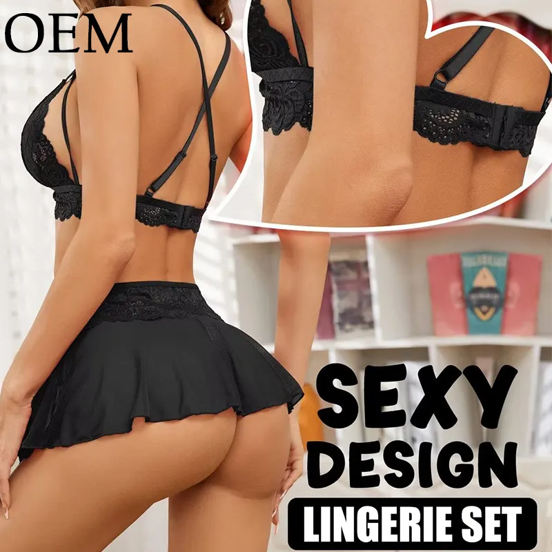 Lingerie sexy pour femme mûre de style chinois personnalisée sous-vêtements pour femmes soutien-gorge sexy de 18 ans et plus pour filles