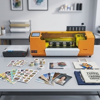 Printer Transfer DTF XP600 33cm dengan Oven Tinta Putih CMYK W Mesin Direct to Film untuk Usaha Kecil dan Startup