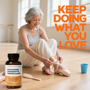 OEM bổ sung sức khỏe chung <span class=keywords><strong>Glucosamine</strong></span> viên nang với Chondroitin MSM nghệ hình thức bổ sung dành cho người lớn hỗ trợ doanh tùy chỉnh - Product Image 5