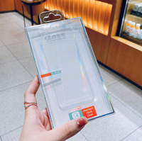 Boîte d'emballage universelle transparente en PVC pour coque de téléphone, épaisseur 1 mm, accessoires pour téléphones portables, électronique grand public