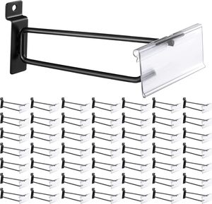 Factory Wholesale HOOKEI Brand <b>Plastic</b> Price Tag Holder Clear Hanging Data <b>Strip</b> Custom Logo Model Xu 0.5-1.2mm Thickness for - Product Image 6
