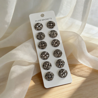 Imanes para Hijab, Broche Magnético para Mujer Musulmana, Accesorios para Bufanda y Chal, Hebilla de Joyería Electrochapada Informal para Todas las Temporadas