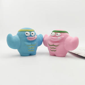 Nouveau produit Muscle Warrior, jouet créatif et amusant en forme <span class=keywords><strong>de</strong></span> homme musclé, Lala Laughter, jouet anti-stress en caoutchouc souple, commerce extérieur - Product Image 3