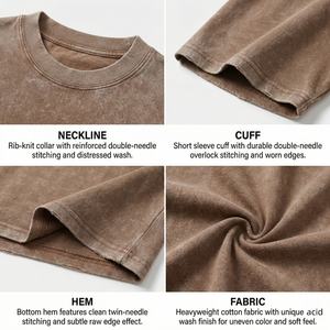 Camiseta gráfica vintage oversize para hombre, de algodón 100% de alto gramaje, con lavado ácido, estilo gótico de esqueleto, estética oscura, streetwear, a bajo precio. - Product Image 2