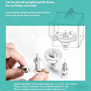 Machine à sertir pneumatique Garni GNQ1-4 pour bornes aériennes de type aiguille, outil de sertissage automatique de fils - Product Image 4