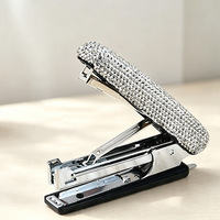Agrafeuse multifonction de luxe personnalisable et écologique avec strass en cristal, machine à relier les livres