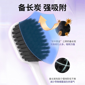 Banner Soft Bristle Toothbrush Adult Manual Wide Head For Cleaning And <b>Gums</b> Protection - Product Image 3