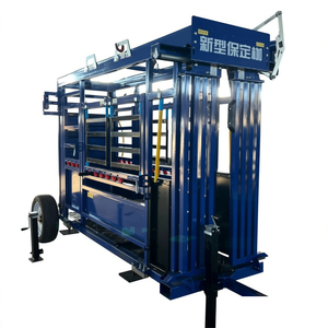 Cattle Crush Fence Trellis Hydraulic Livestock Handling Equipment Heavy Duty Steel Cattle Crush Chute - Product Image 4