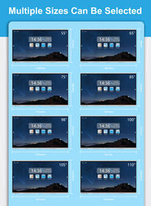 Tableau blanc interactif de classe 4K abordable de 65 pouces avec <span class=keywords><strong>panneaux</strong></span> tactiles - Product Image 6