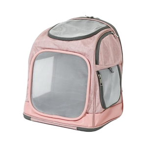 Luxury Foldable Pet Carrier Solid Double Shoulder Dog Backpack Zipper Closure Portable Oxford Cloth for Outdoor Pet Adventures - Product Image 5