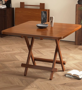 Tùy Chỉnh Thỏa thuận Trực Tiếp Đồ Nội Thất Nhà Ăn Nhà Bếp Nhà Hàng Gấp Bằng Gỗ Bàn Ăn Cho Phòng Ăn - Product Image 6