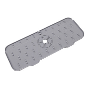 2025 Produits Tendance Tapis de robinet d'évier en silicone Tapis de robinet d'évier en silicone Robinet en silicone Tapis anti-éclaboussures - Product Image 2