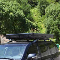 Tente de toit de voiture haut de gamme pour l'été, auvent en alliage d'aluminium, ouverture et fermeture automatiques instantanées