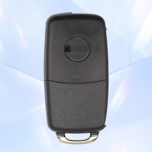 MS 3 botones con HU66 hoja de llave sin cortar carcasa de llave de Control remoto para Volkswagen Flip remoto vehículo inteligente funda de llavero en blanco - Product Image 2