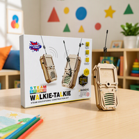 Produsen Perlengkapan Pembelajaran ODM/OEM BIG BAND SCIENCE, Perlengkapan Merakit Walkie-Talkie STEM, Perlengkapan Eksperimen Kelas Sains Sekolah