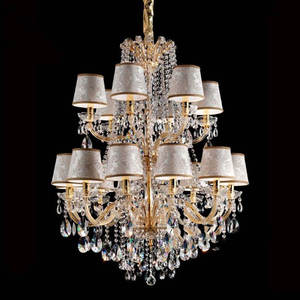 <span class=keywords><strong>Lampadario</strong></span> di grandi dimensioni per interni dell'hotel impero <span class=keywords><strong>moderno</strong></span> nordico personalizzato per sale per banchetti e lampade a sospensione per lampadari per Hotel - Product Image 6