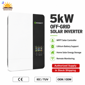 Onduleur solaire hors réseau 3,5 kW 5 kW <span class=keywords><strong>Growatt</strong></span> <span class=keywords><strong>SPF</strong></span> 3500 <span class=keywords><strong>ES</strong></span> Lite 48 V MPPT à onde sinusoïdale pure pour l'alimentation de secours domestique - Product Image 1