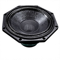 Haut-parleur coaxial professionnel de 8 pouces avec transducteur néodyme B&C, boîtier métallique, utilisation en extérieur, sortie audio de haute qualité