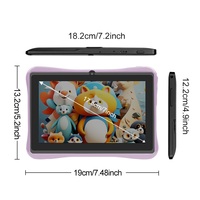 Allwinner A133 Quad Core 7 pouces enfants tablette PC Android 14 système enfants jeu éducatif tablette RAM 4GB ROM 32GB 3500MAh Tab