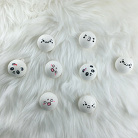 Usine Squeeze PU Matériel Petits Jouets 4cm Panda Rebond Lent Décompression Soulagement Du Stress Garçons et Filles Jouet En Gros