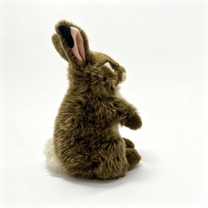 Muñeco de Peluche de Conejo Salvaje Realista, Fabricación OEM/ODM, Conejo Marrón de Peluche, Tamaño Personalizado, Peluche de Animal para Recuerdo - Product Image 5