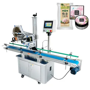 YK CE hot-selling semi Automatic Labeling Head Flat Packaging bags Carton Flat Labeling Special Labeling Machine