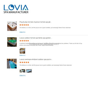 Piscina de Natación sin Fin de Lujo de 5.8 m, Piscina de Natación de Doble Zona con Diseño de Spa para Patio Trasero - Product Image 6