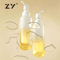 Vente en gros de flacons pompe vides en plastique HDPE personnalisés et rechargeables de 100 ml pour shampooing et après-shampooing d'hôtel