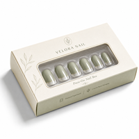 Boîte pliante de luxe en carton artistique recyclable, écologique, haut de gamme, avec pelliculage mat, gaufrage et estampage à chaud doré pour articles premium