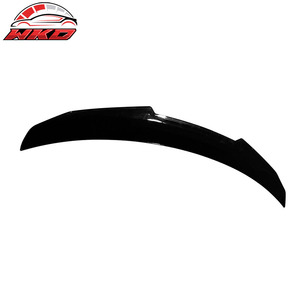 Convient pour BMW G22 Série 4 Coupé 2021-2026 Aileron de coffre style PSM Noir brillant - Product Image 2
