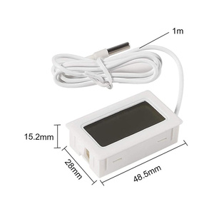 <span class=keywords><strong>Mini</strong></span> cảm biến nhiệt độ LCD xe kỹ thuật số Nhiệt kế ẩm kế nhiệt độ trong nhà ngoài trời độ ẩm Meter đo cụ - Product Image 2