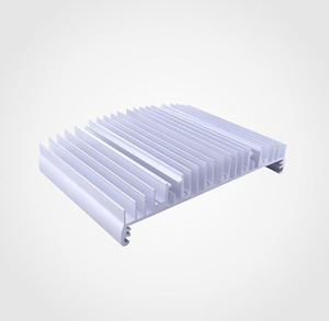 Dissipatore di Calore LED in Lega di Alluminio <span class=keywords><strong>6063</strong></span> Serie 6000 Personalizzato OEM, Profili Quadrati Anodizzati Neri per Apparecchiature Elettroniche, Taglio/Perforazione - Product Image 2