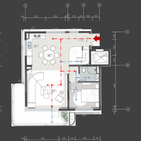 Service professionnel de conception d'architecture 3D personnalisée et de design d'intérieur en gros